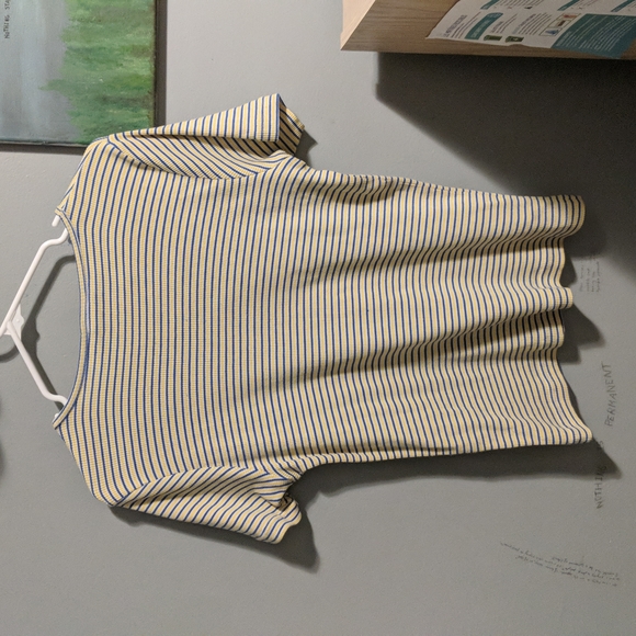 LAST CHANCE Vintage ribbed stripped short sleeve - Picture 6 of 6
